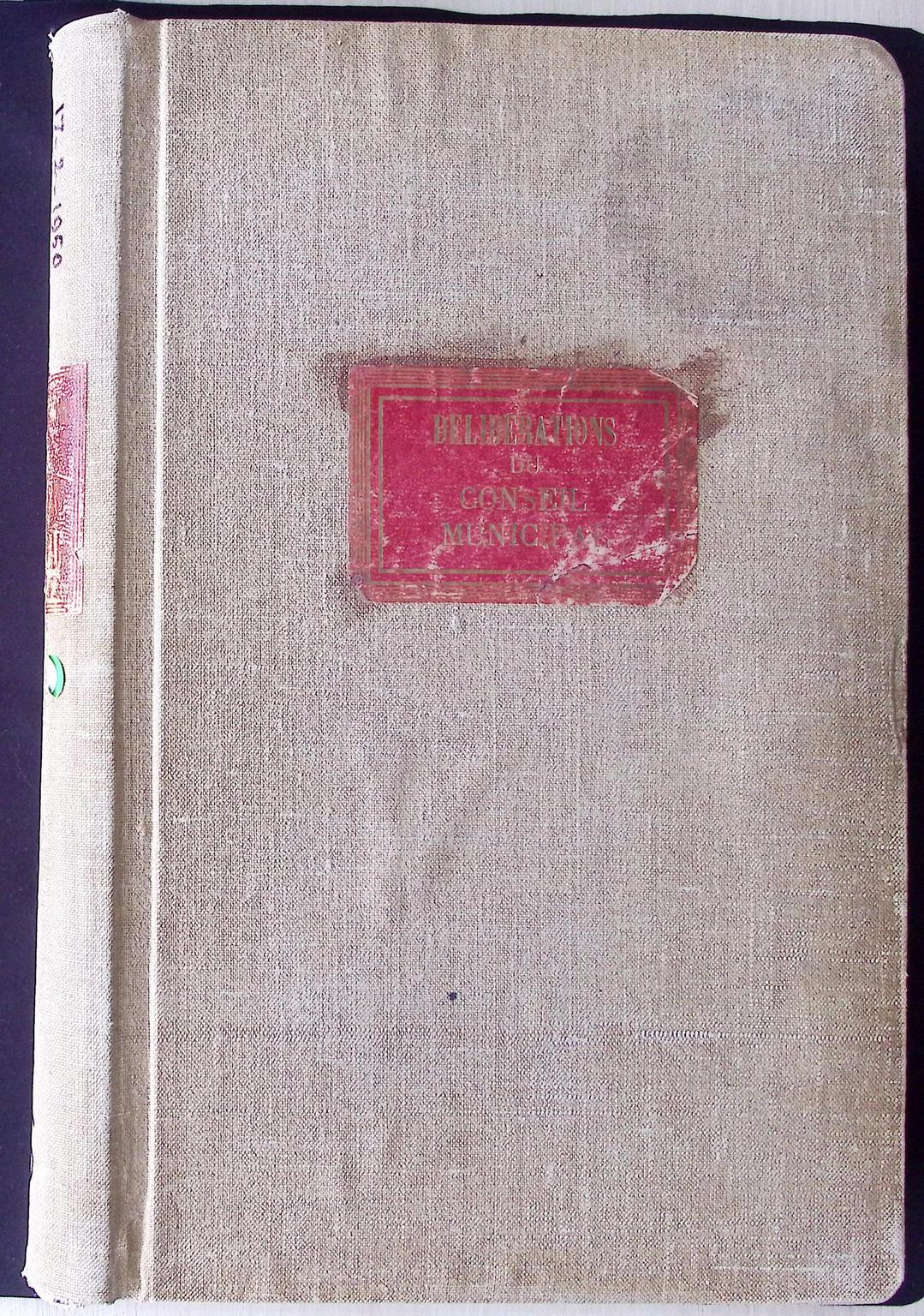 Couverture du registre 1926-1930